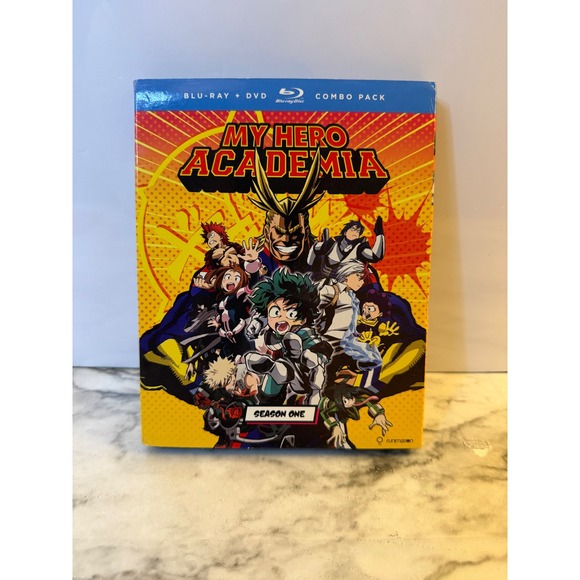 FUNimation Other - My Hero Academia Season One Blu-ray DVD Combo Pack Funimation Slipcover